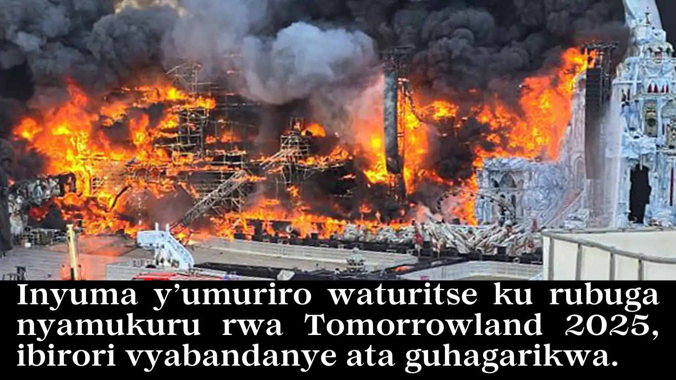 Moto-uliozuka-kwenye jukwaa-kuu-la-Tomorrowland 2025,-festival-iliendelea-bila kuahirishwa.